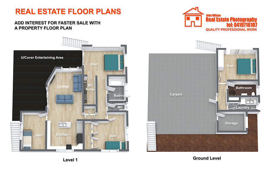 Bundaberg real estate floor plan service