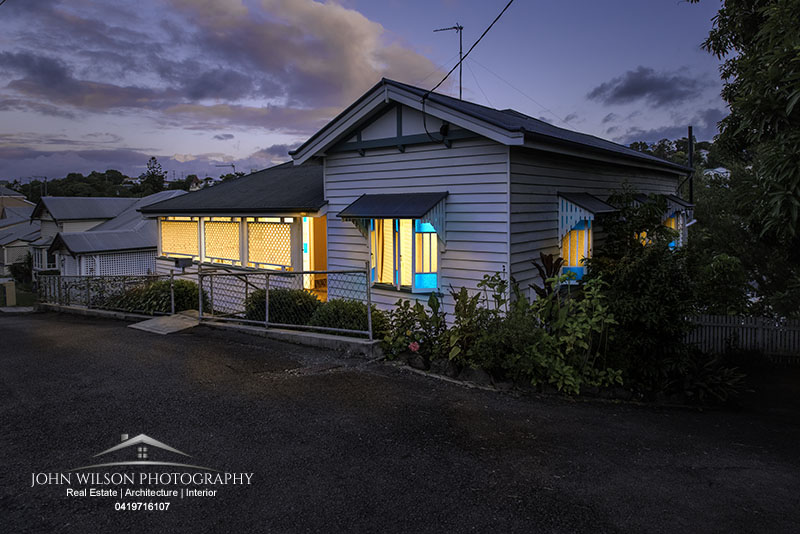 Twilight real estate photography