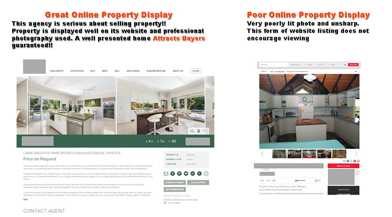 Noosa real estate photography comparison