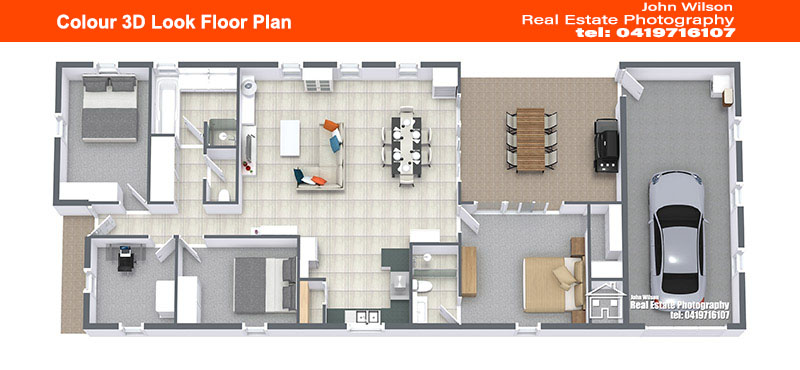 Real estate agent Hervey Bay floor plan