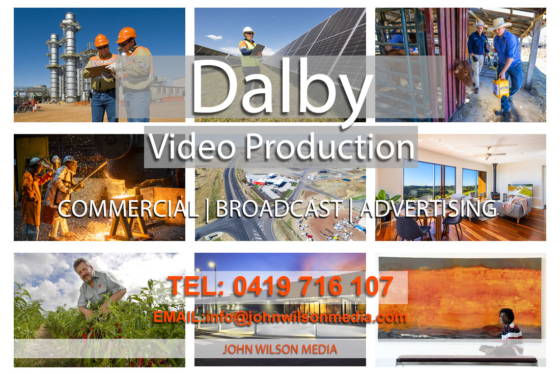Professional videography Dalby Qld