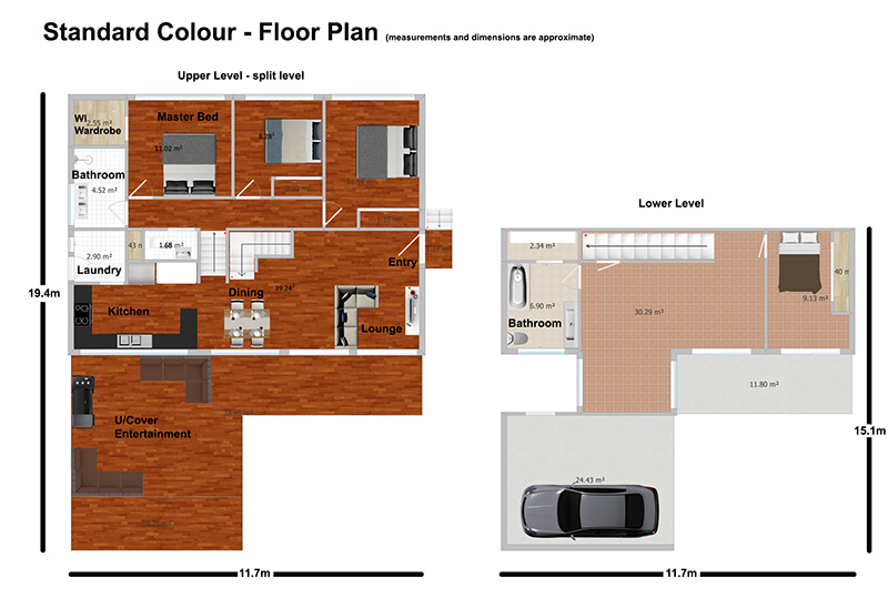 Floor plan standard colour Murgon