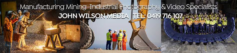 Rockhampton manufacturing industrial photographer videographer