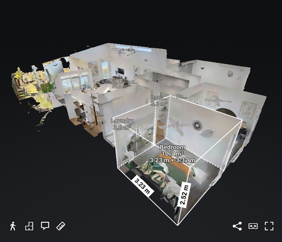 Matterport Interactive Doll House View