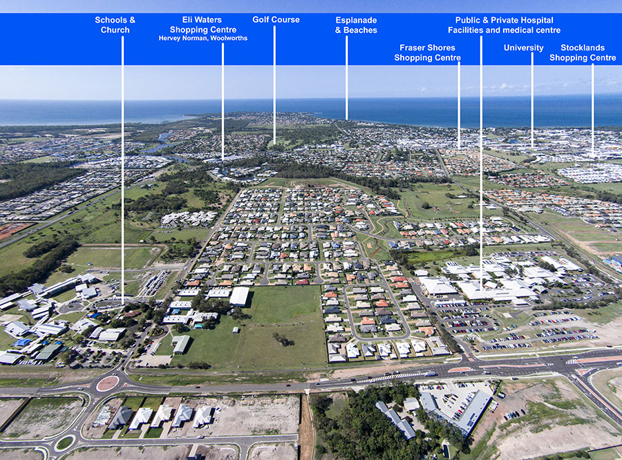 aerial photography Hervey Bay